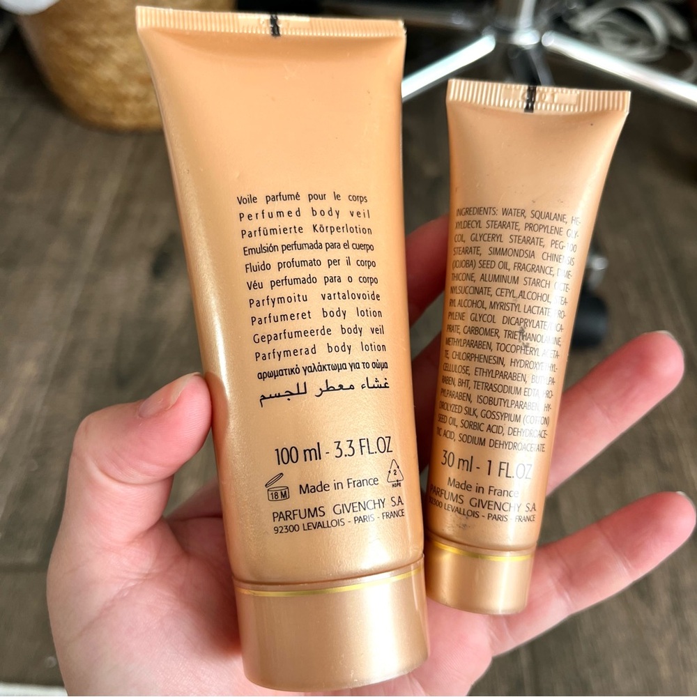 Givenchy Organza / Silk Body Veil & Generous Body Cream - Picture 2 of 2